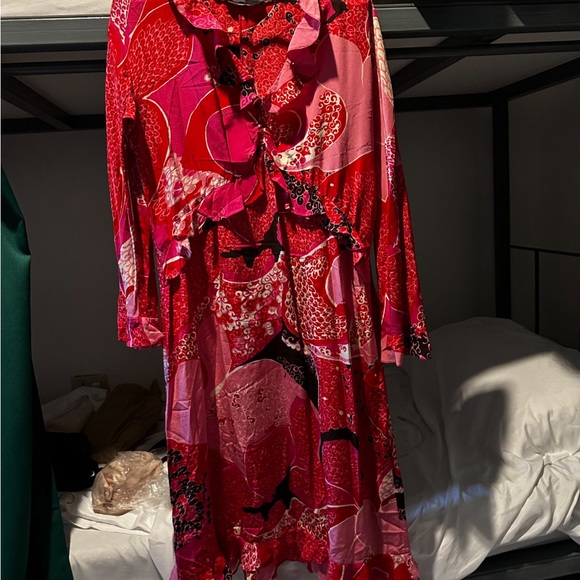 RARE Vintage Tom Ford x Gucci 1999 Acid Flower dress - Picture 6 of 7